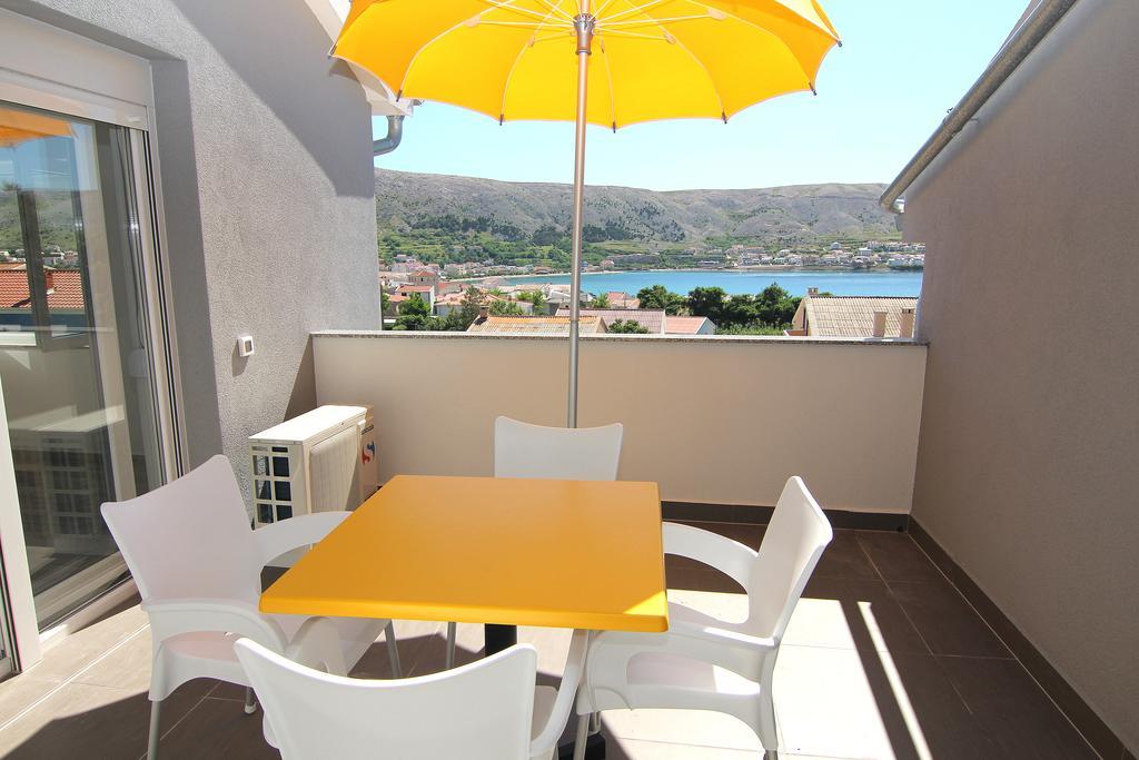 Apartment Villa Franci Паг Экстерьер фото